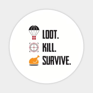 Loot. Kill. Survive. Magnet